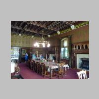 Burges, Knightshayes Court, Tiverton, Devon, photo  Lewis Clarke, Wikipedia, Dining Room.jpg